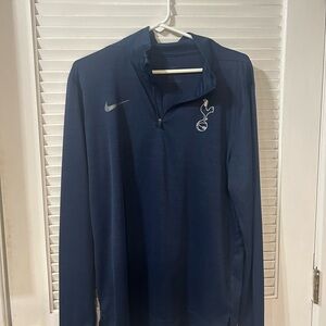 Nike Navy Tottenham Hotspur Quarter Zip Pullover